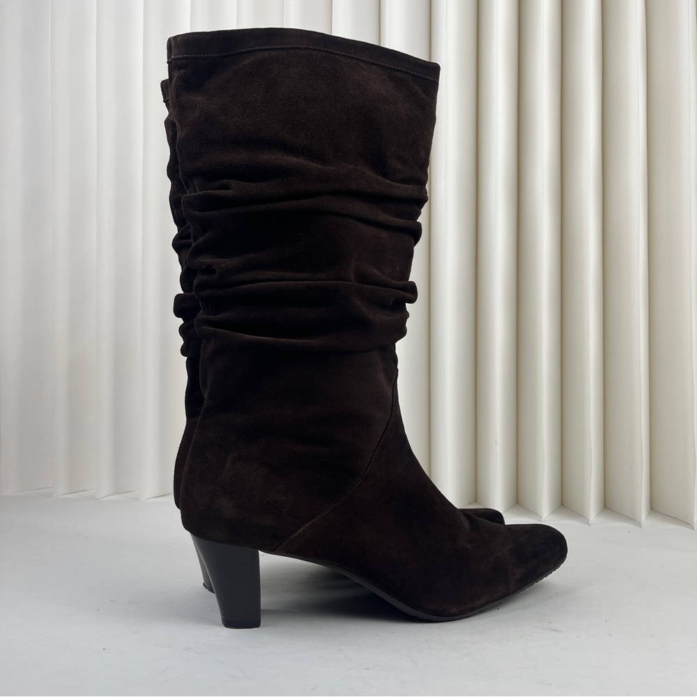 Talbots Devon2 Suede Heeled Boots - Picture 5 of 14